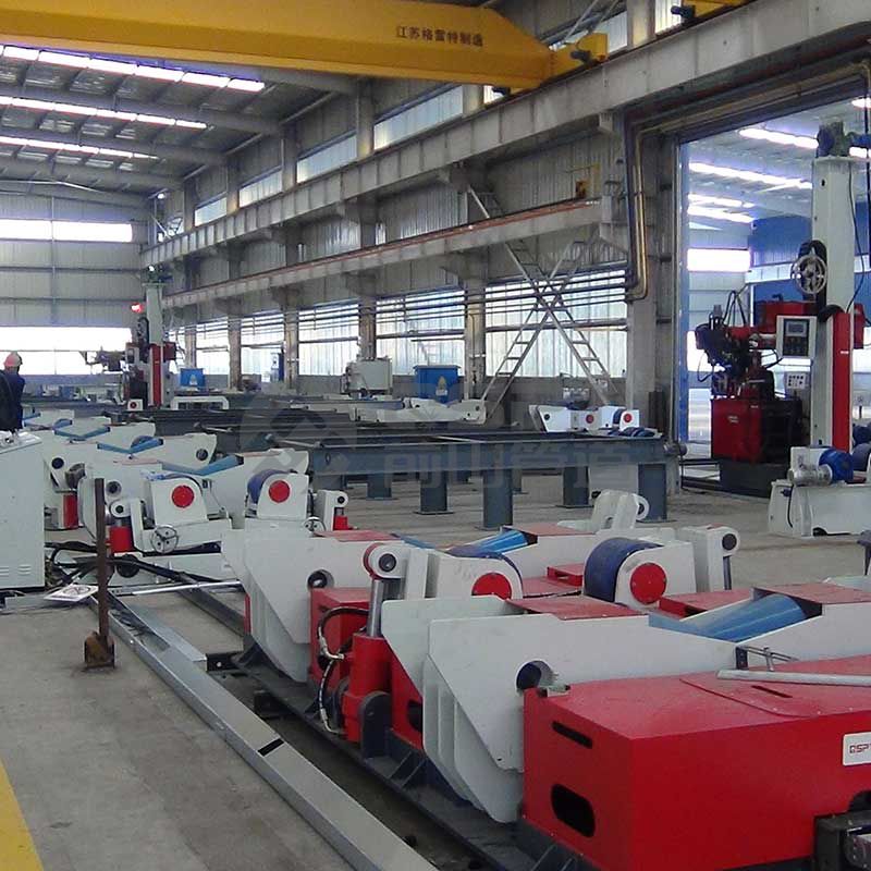 Conveying-Rotating-Welding Center for Pipe-Pipe