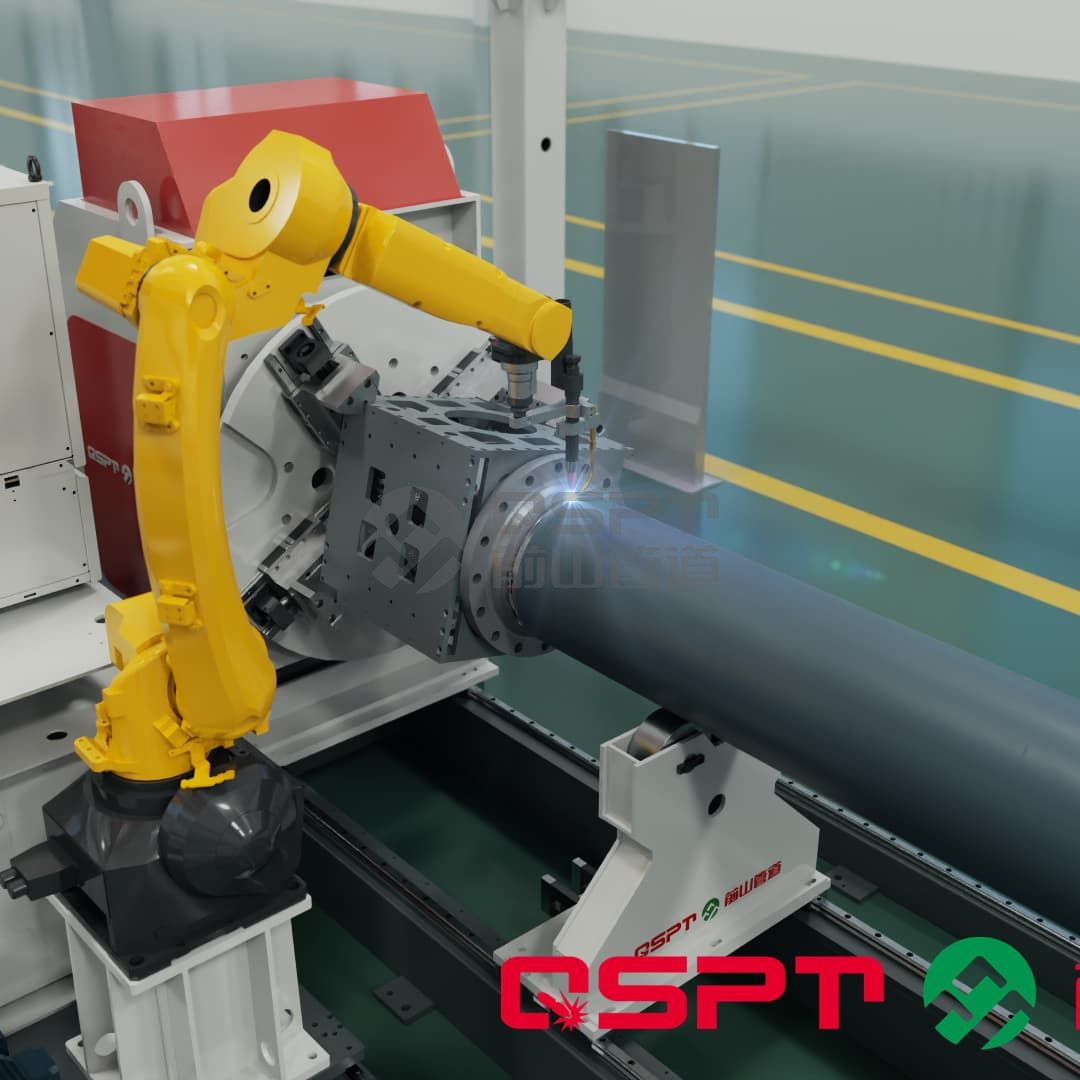 Intelligent welding seam welding system for pipe sections