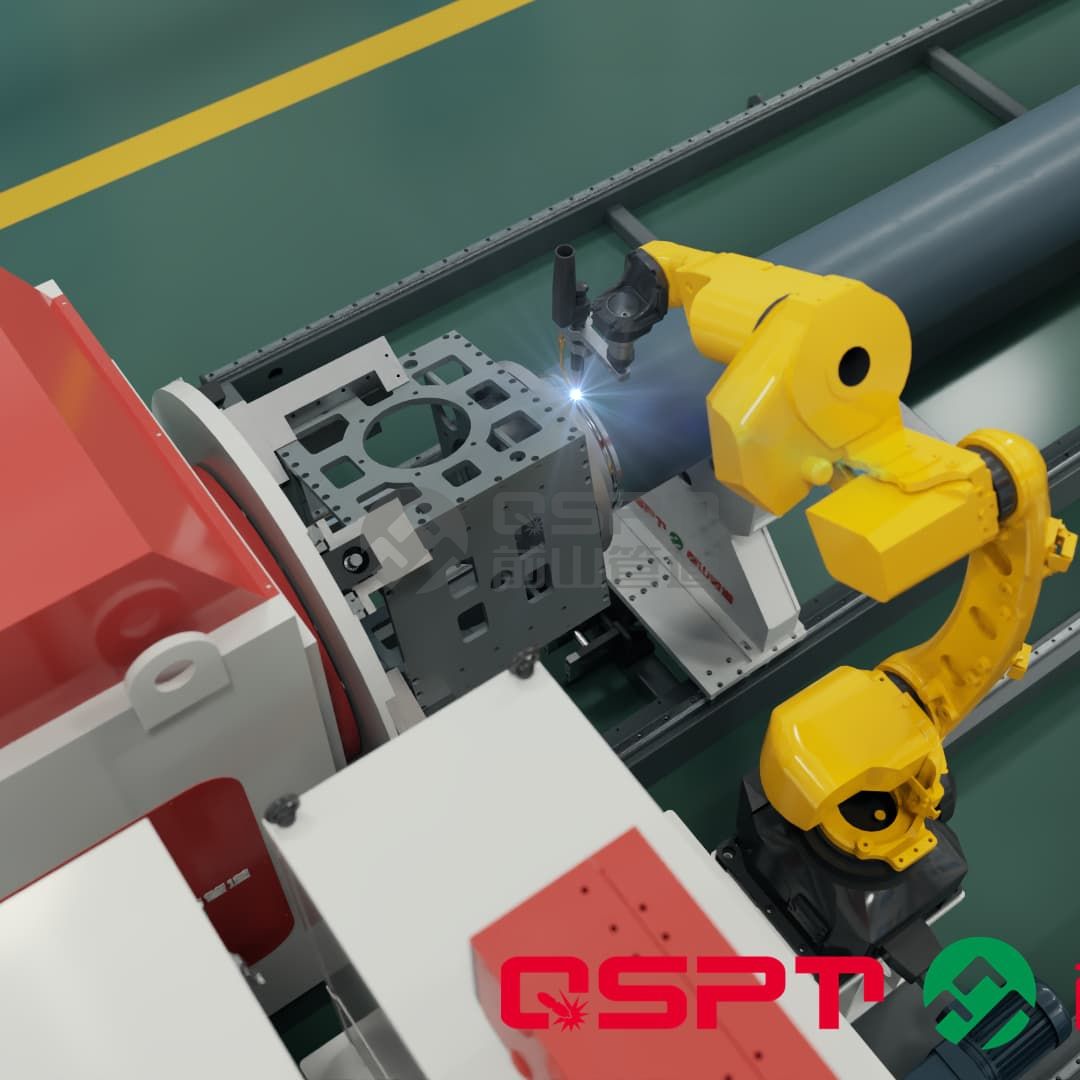 Intelligent welding seam welding system for pipe sections