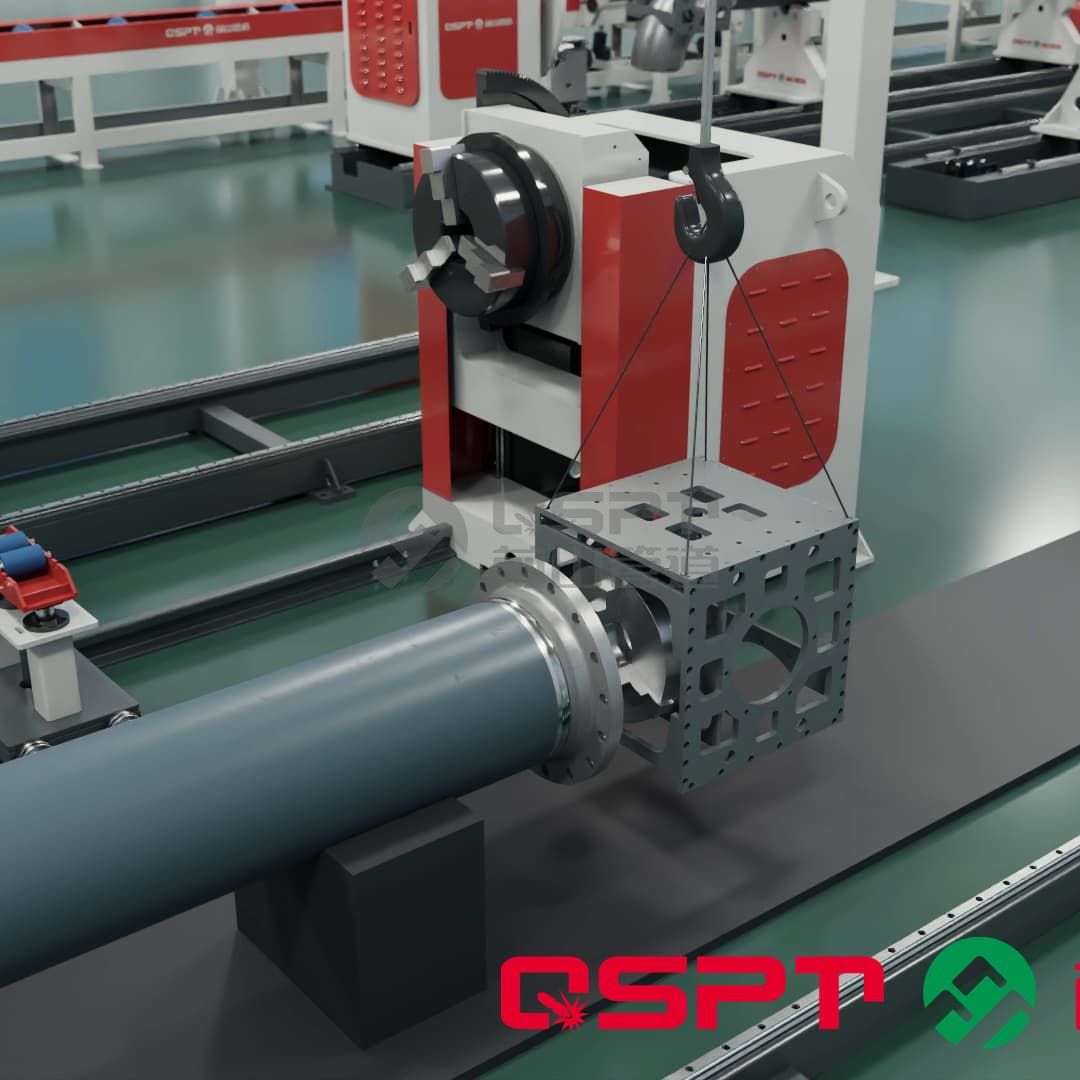 Intelligent pipe fitting demolding system for pipe sections