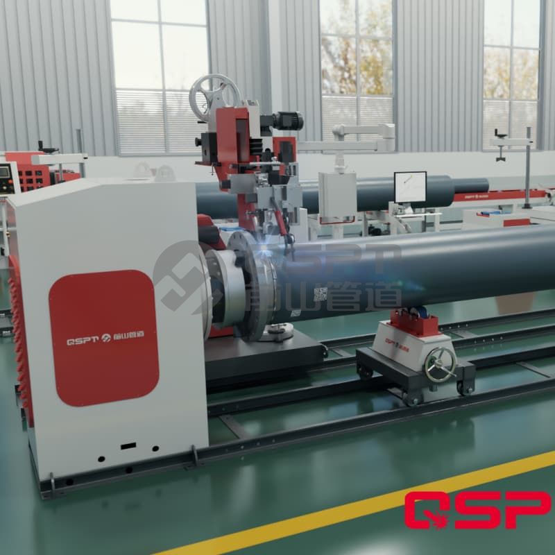 Large caliber pipe automatic welding system