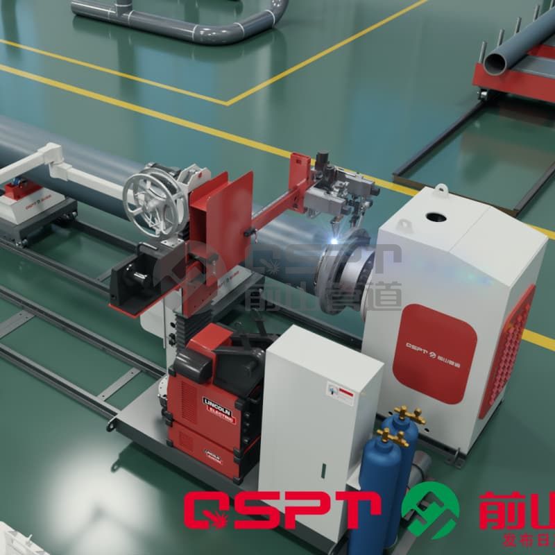 Large caliber pipe automatic welding system