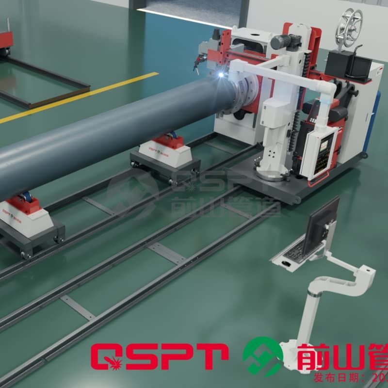 Large caliber pipe automatic welding system