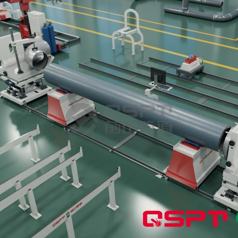 large-diameter pipe mechanical assembly system