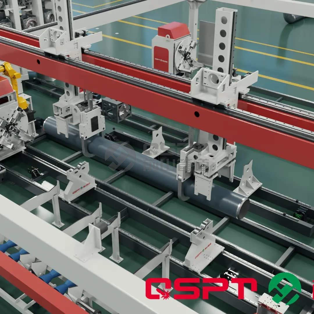 Large caliber pipe mechanical arm lifting system